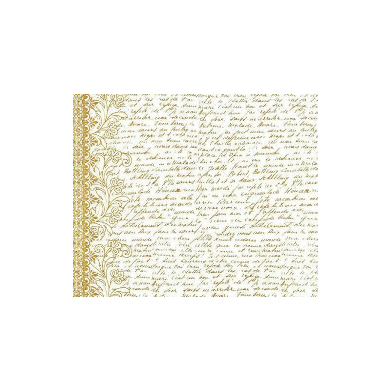 Jednostranný Papír Color Me (1ks) Writing Paper Hot Off The Press Inc., 30 x 30 Ornamenty Papíry Listy Potiskem Scrapbooking