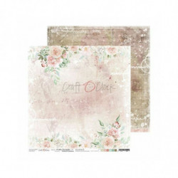 Craft OClock Oboustranný papír na scrapbook (1ks) Hello Beauty č.4 , 30 x 30 vintage papíry listy potiskem scrapbooking