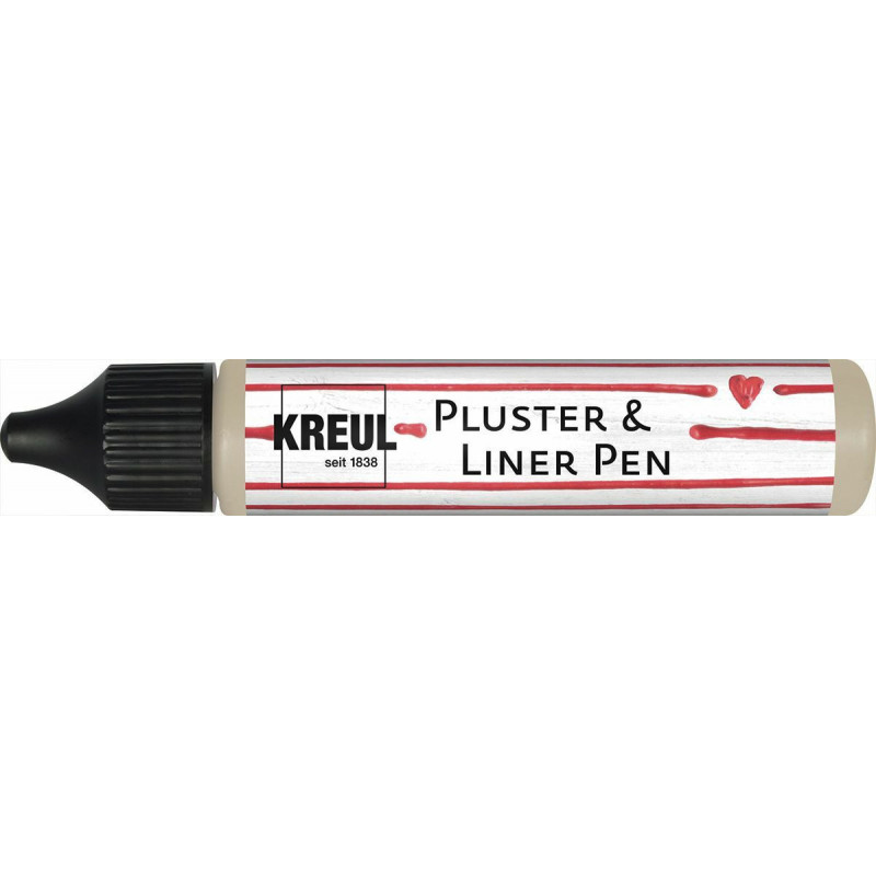 3D Pluster & LinerPen KREUL 29 ml NOBLESNÍ NUGÁTOVÁ, ck 49827