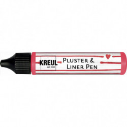 3D Pluster & LinerPen KREUL 29 ml NEON RŮŽOVÁ, ck 49823