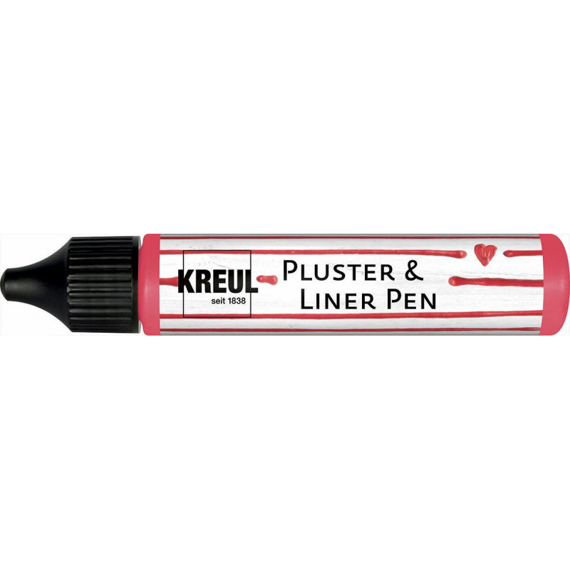 3D Pluster & LinerPen KREUL 29 ml NEON RŮŽOVÁ, ck 49823