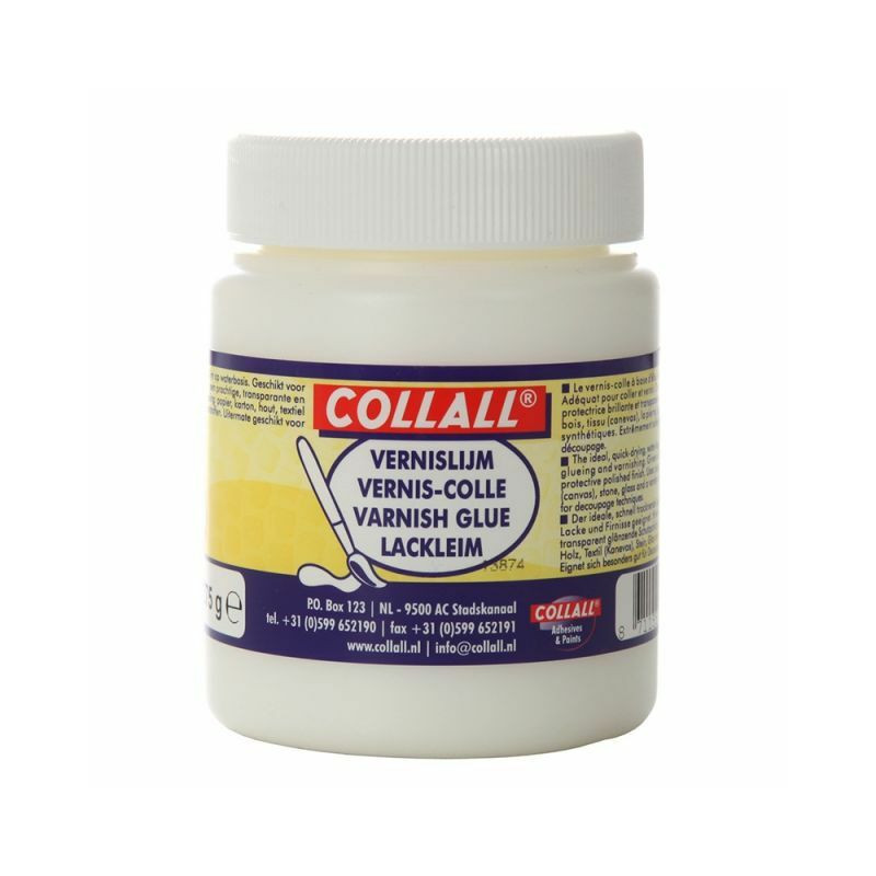 Lepidlo a lak Collall 250ml COLLALL B.V., lepidla laky na decoupage hobby barvy