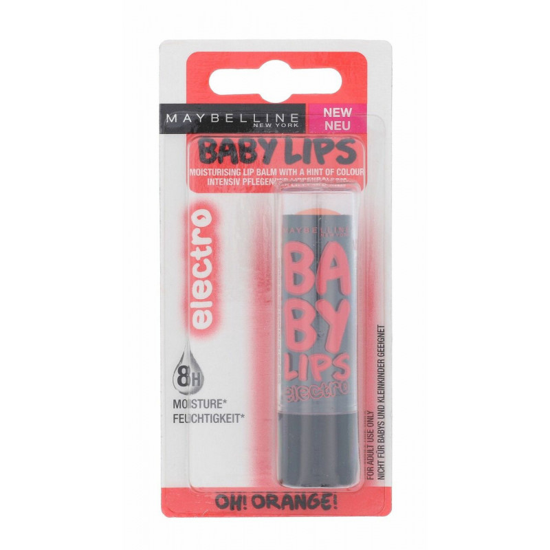 Maybelline 4.4g Baby Lips Electro Oh! Orange!, Balzám na rty