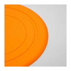 Házecí hračka - frisbee létající talíř, průměr 17, 5 cm oranžová barva