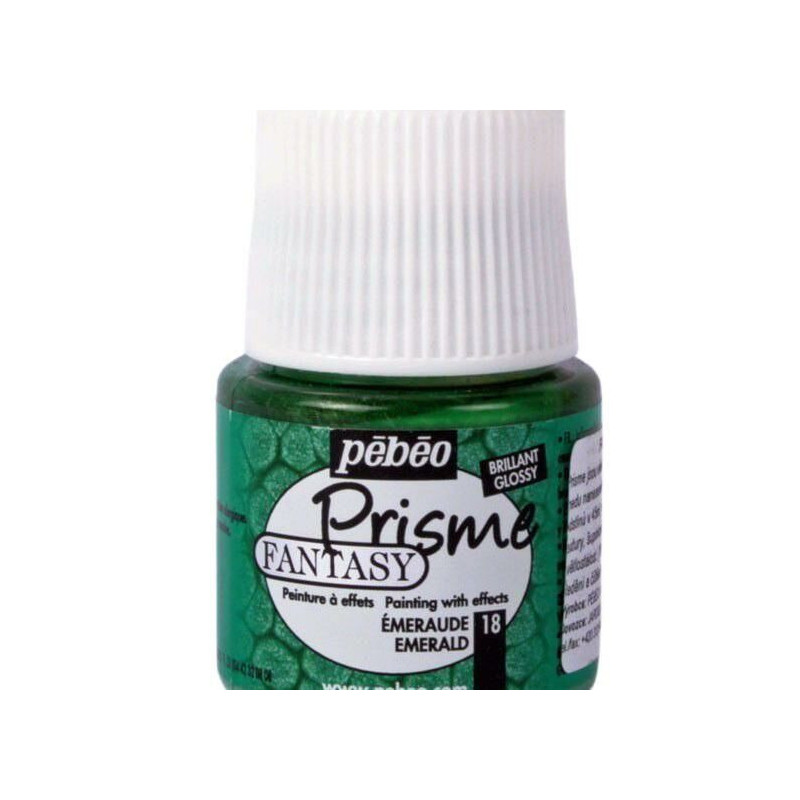 Fantasy Prisme Emerald 45ml Pébéo Efektové, Barvy Speciální, Hobby Barvy Decoupage