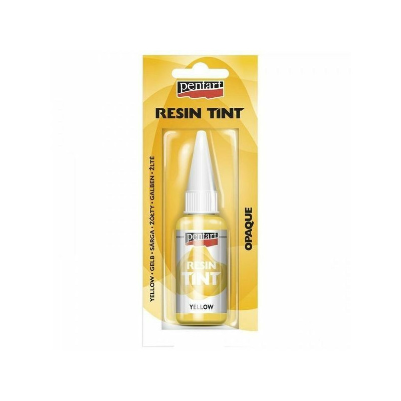 Pentart Barvivo do pryskyřice (20ml) žlutá, , křišťálová, tematická nabídka