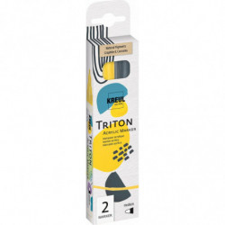 Sada akrylový fix TRITON KREUL medium NATURAL PIGMENT ck 17895