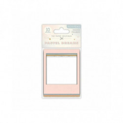 Papírové rámečky na fotografie Pastel Dreams mix barec (10ks), Creative World of Crafts dekorace ozdoby scrapbooking