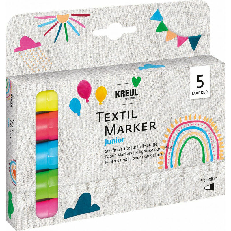 Sada Fix na textil KREUL JUNIOR medium 5 ks ck 90719