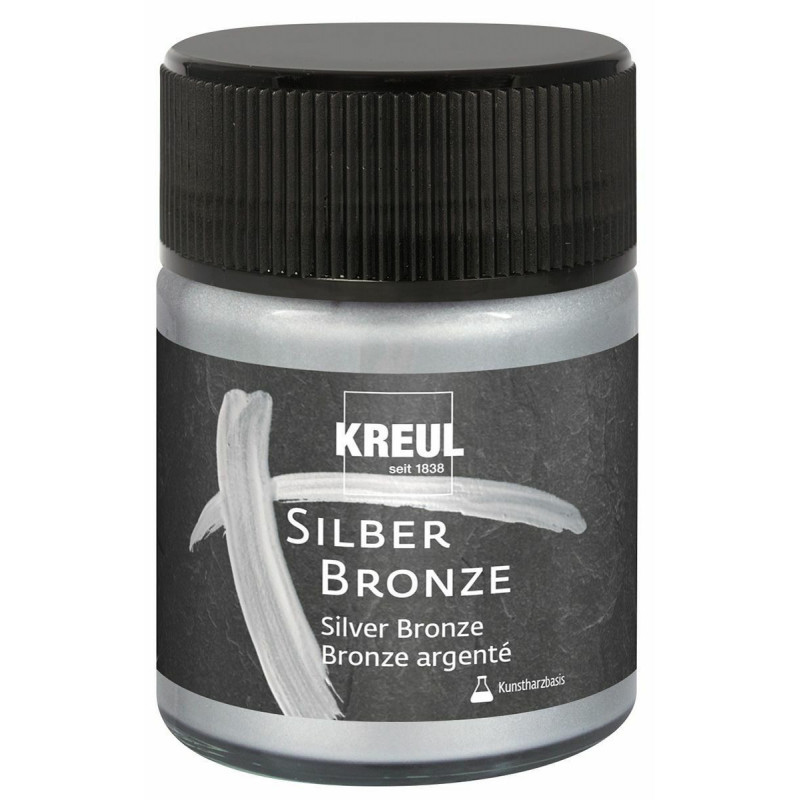 Tekutý bronz KREUL 50 ml STŘÍBRNÁ, ck 99461