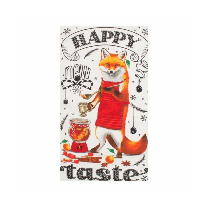 1 ks kuchyňský ručník "Happy taste" 35x60cm