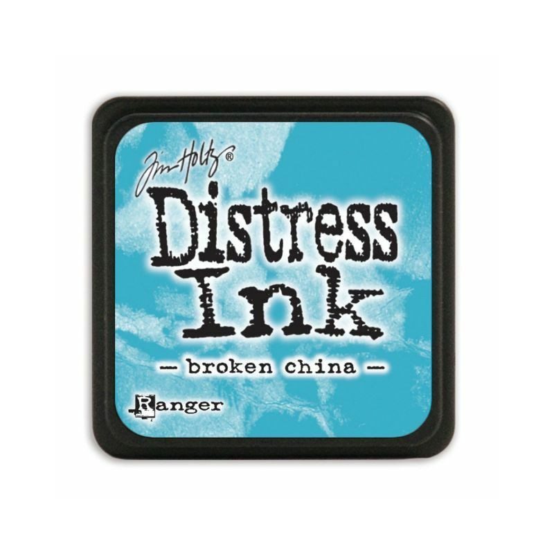 Ranger Polštářek Distress Ink Mini Broken China , inkousty pigmentové, polštářky papír scrapbooking