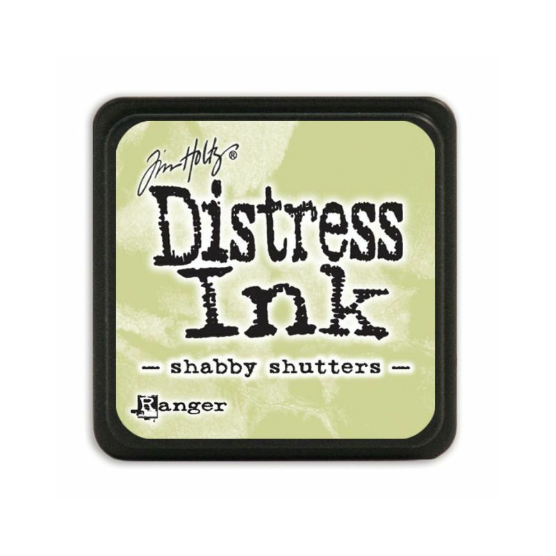 Ranger Polštářek Distress Ink Mini Shabby Shutters , inkousty pigmentové, polštářky papír scrapbooking