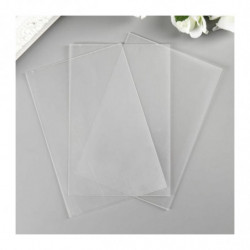 List plastů (průhledný) 10x15 cm (sada 3 ks) 0, 3 mm