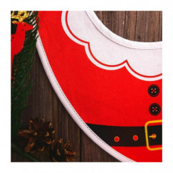 Bib-bandana vodotěsný "Santa Claus", na knoflíku