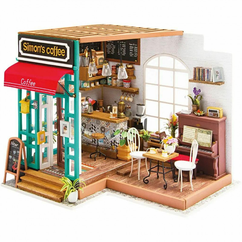 Kreativní box - MINIATURA KAVÁRNA cc 578921