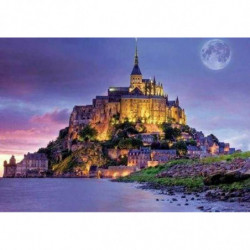 Diamantové malování - MONT SAINT MICHEL bez rámu 40 x 50 cm fa_ dp-597