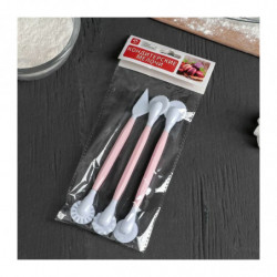 1sets set pro modelování cukrářských dekorací, 3 ks barevná MIX tyčinky pro nošení dekorací, mix barvy a tvaru Baking Equipment