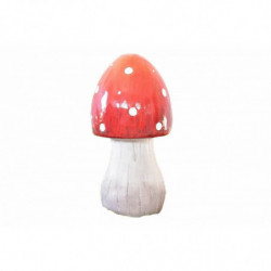 1 ks keramické fly agaric 19. 5 x 9 Kč. 5 cm houba domácí a zahradní dekor velikonoční dekor