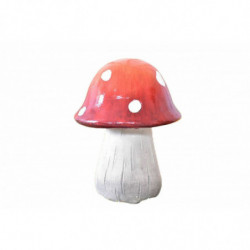 1 ks Keramický fly agaric 14, 5x11 cm houba domácí a zahradní dekor velikonoční dekor