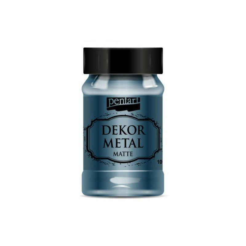 Barva Dekor Metal Matte 100ml Pentart Home Deco Barvy Speciální, Hobby Barvy Decoupage