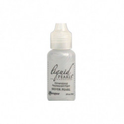 Tekuté Perly Liquid Pearls Silver Pearl 18ml Ranger Kontury Barvy Speciální, Hobby Barvy Decoupage