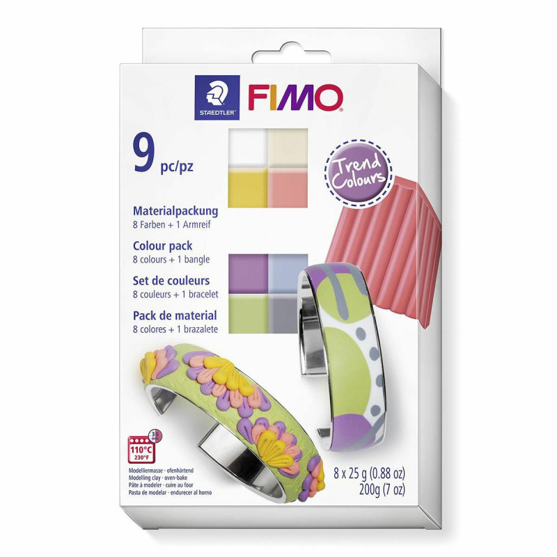 FIMO soft sada TREND COLOURS 8+1 8023 c8-1p