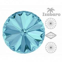 6ks Izabaro Crystal Rivoli skleněné krystaly 1122 Izabaro kámen Chatons tváří kamínky 14mm Izabaro