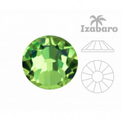 Izabaro Crystal Hotfix Ss12 Round Rose Flat Back 2038 Izabaro