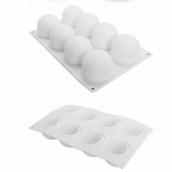 Bílá - potravinářská třída Silicone Baking Mold DIY Cake Accessories 29.5x17.5x5.5cm 1 kus