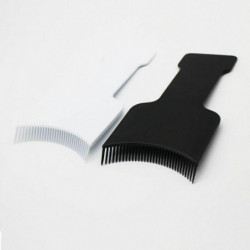 Plastová barva na vlasy Applicator Brush Comb červená 19cm x 10cm 1 kus