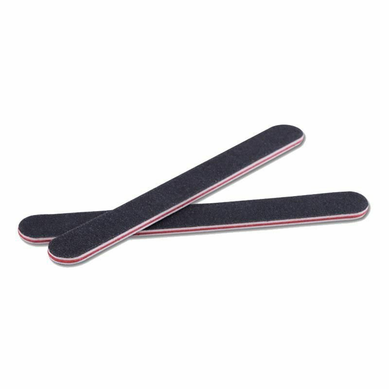 Sponge Fashion Dámské Nail File Buffing Polské Dvojitá strana Nail Art Nástroje Černá Pedikúra Manikúra Péče 17, 8x1, 8cm 1 PC