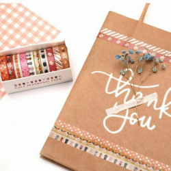 Multicolor-10 ks / Box zlatá fólie tisk Galaxy roztomilý Dekorativní lepidlo Washi páska nálepka DIY Scrapbooking deník