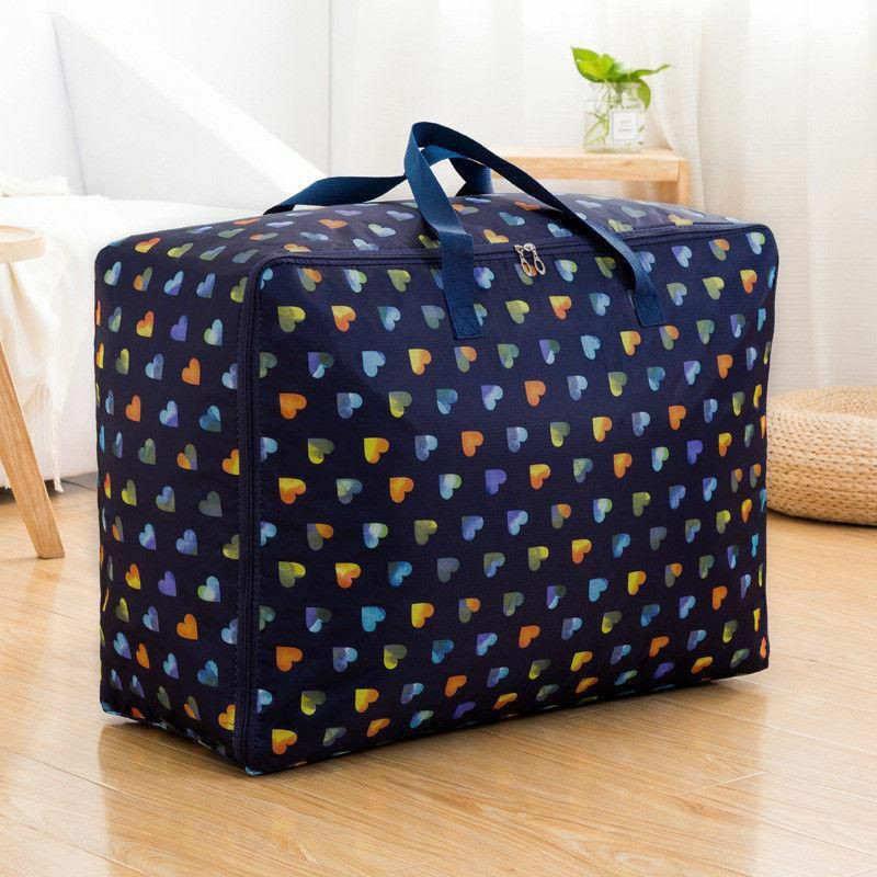 Oxford Fabric Storage kontejner tašky tmavě modré srdce 55 cm x 33 cm 1 kus