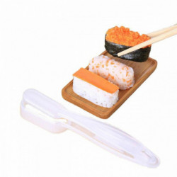 Bílé - Plastové Nigiri Sushi Mold Kuchyňské nástroje 16x2, 8x1, 7cm 1 kus