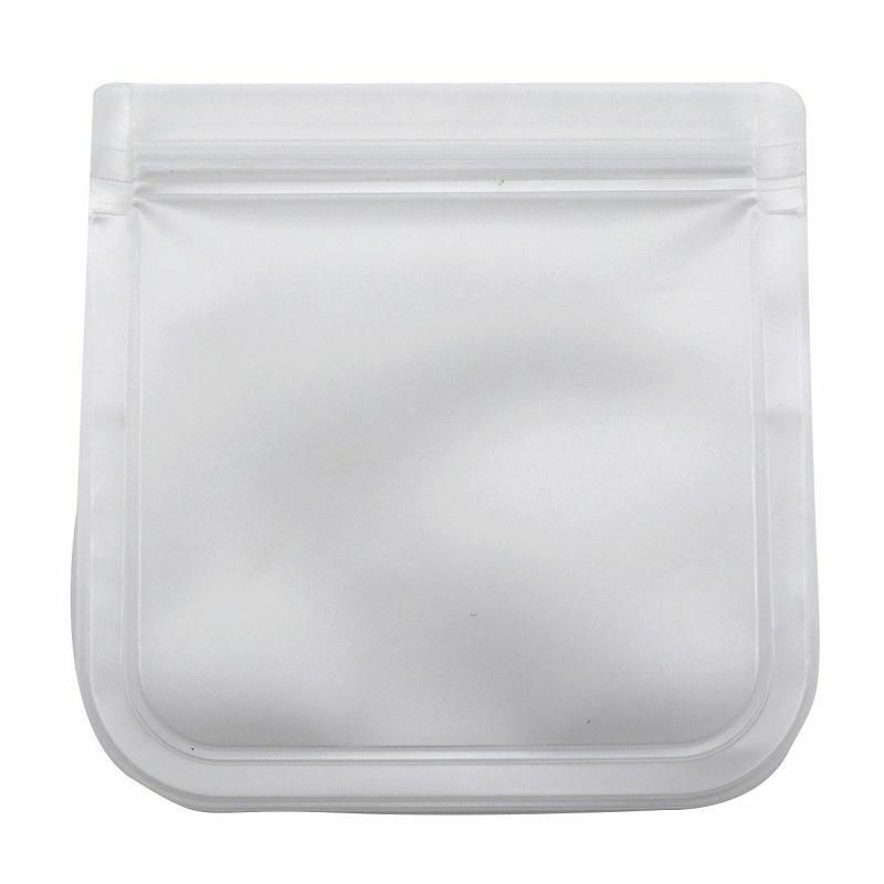 1L PEVA Self Seal Ziplock Food Storage tašky matné transparentní Clear 26cm x 20cm 1 kus