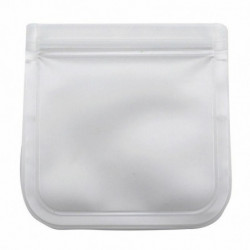 1200ml PEVA Self Seal Ziplock Food Storage tašky matné transparentní Clear 23cm x 17cm 1 kus