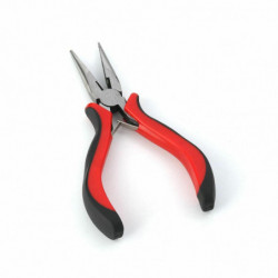 Ploché Nose kleště korálkování šperky Tool Making ruční nářadí Červená 13.5 cm (5 3/8"), 1 kus