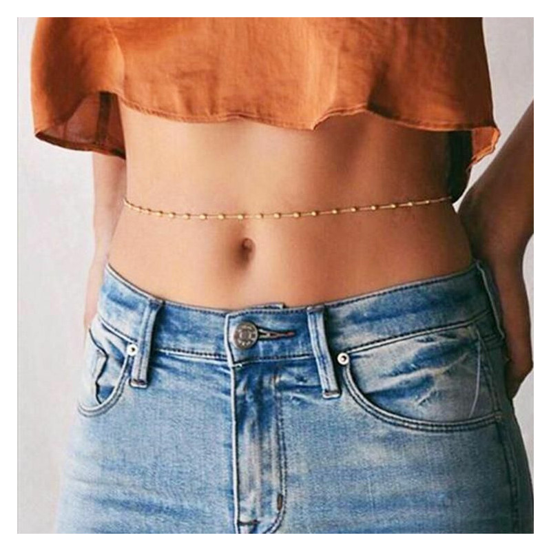 Belly Chain Náhrdelník 77.5cm(30 4/8") dlouhý, 1 kus