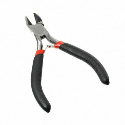 Nerezová ocel Diagonal Cutting Pliers Černé šperky Výroba ruční nástroje 11cm(4 3/8"), 1 kus