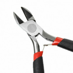 Nerezová ocel Diagonal Cutting Pliers Černé šperky Výroba ruční nástroje 11cm(4 3/8"), 1 kus