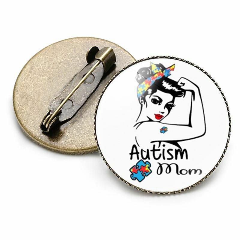 Pin autismus 25mm Dia., 1