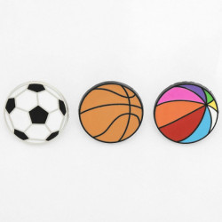 Sportovní Pin Brože Fotbal Black & White smalt 26mm Dia., 1 ks