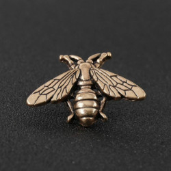 Pin Brože Bee Animal Antique 27mm x 20mm 2 ks