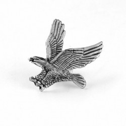 Pin Brože Eagle Animal Antique Silver 3.2 cm x 2.7 cm 1 kus