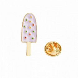 Pin Brože Ice Lolly Purple smalt 27mm x 11mm 1 kus