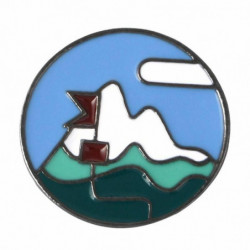 Pin Brože kolo Mountain Blue 23mm Dia., 1 ks