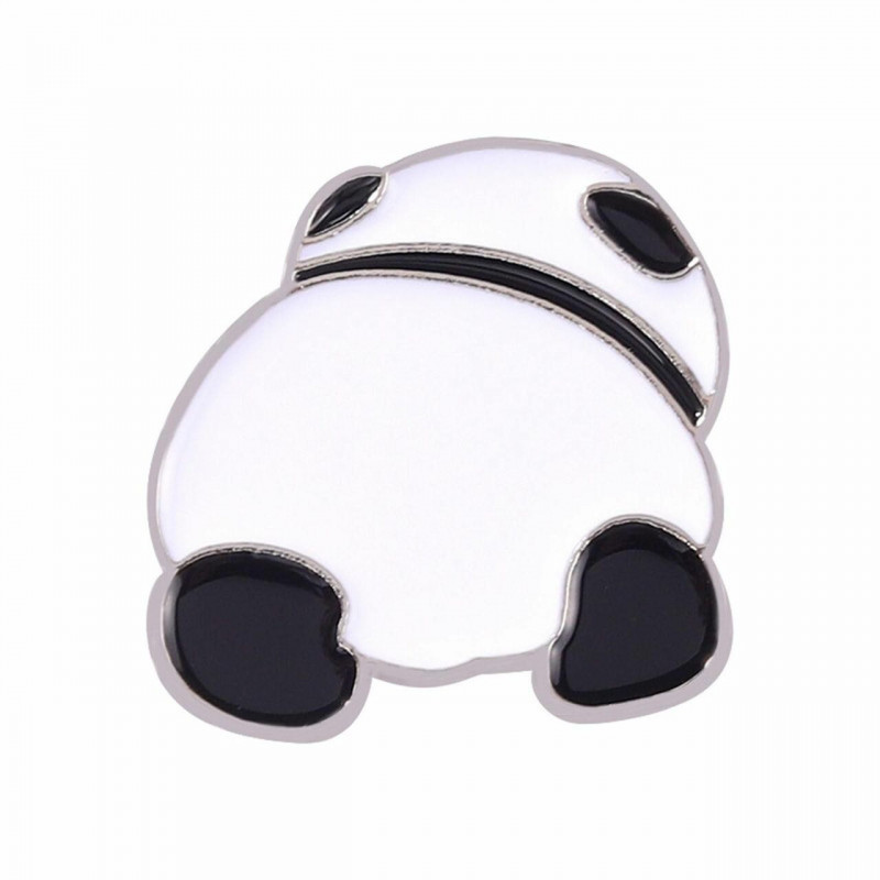 Na bázi slitiny Pin Panda Animal x 1 kus