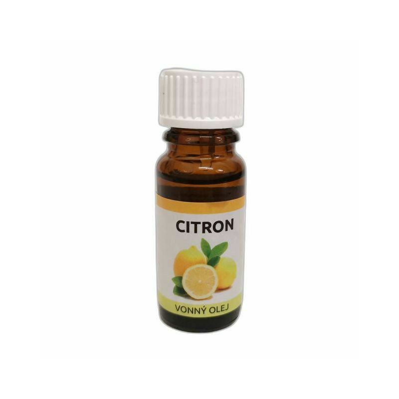 Esenciální vonný olej - citron (10ml), výroba mýdla vůně, odlévání, tematická nabídka