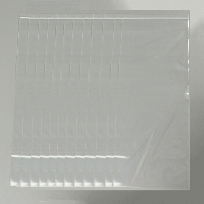 Poly ethylen Grip Seal Zip Lock tašky obdélník transparentní Clear (použitelný prostor: x 1 paket (100 ks / Paket)